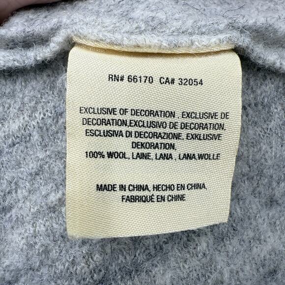 Anthropologie Knitted & Knotted Afterlight Wool Dress Small Sleeveless Floral - Picture 12 of 14